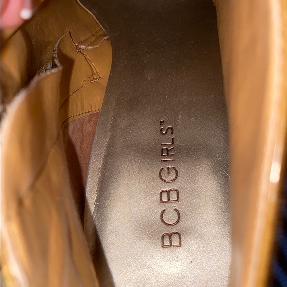 BCBGirls Tan Heeled Boots - Picture 6 of 7